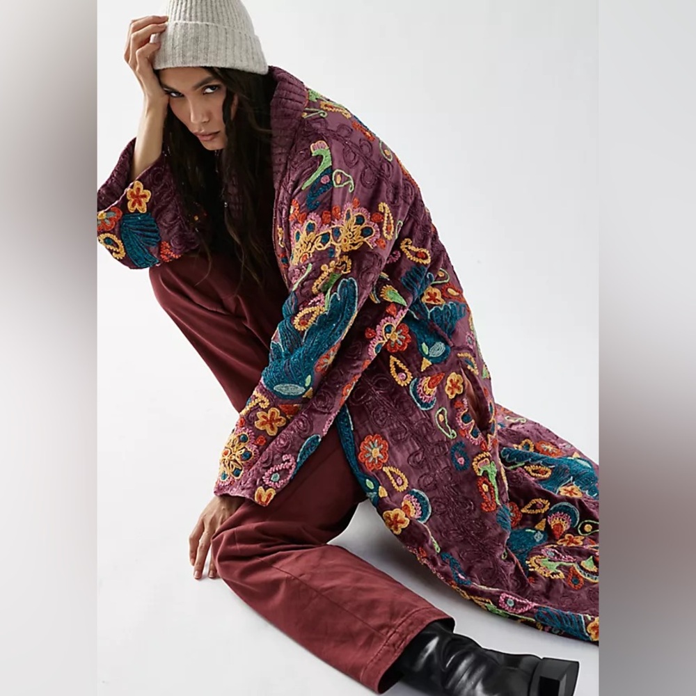 Free People Garden of Eden coat